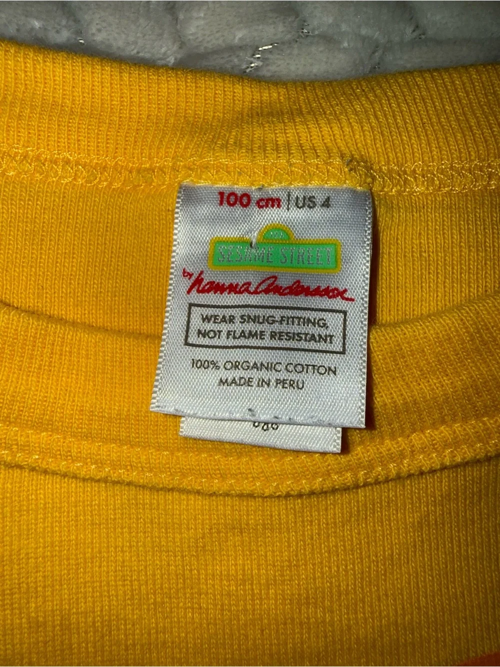Hanna Andersson bright yellow